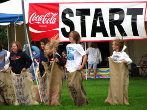 sack races start