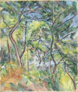 Sous-Bois by Paul Cezanne