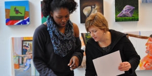 Student and professor