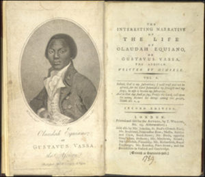 Opening page of 'The Interesting Narrative of The Life of Olaudah Equiano