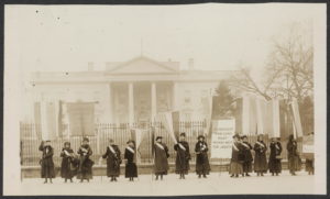 Penn[sylvania] on the picket line-- 1917.