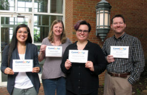 library employee comm[unity] graduates