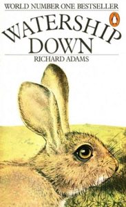 cover art for the book Watership Down