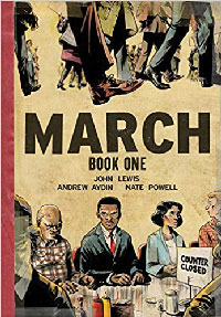 cover art for the book March
