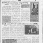 Thumbnail image representing the St. Mary's student newspaper digital collection